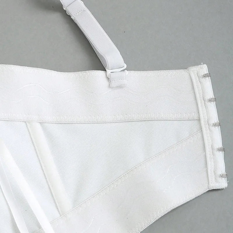 Luxury Design Corset Diamonds Rivet Outwear Crop Tops for Women Sexy Camis