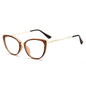 Anti-blue Light Cat Eye Spectacle Women Lens Glasses