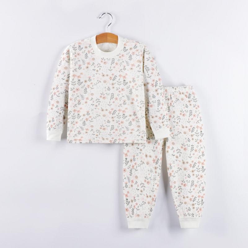 Autumn and winter children's autumn clothes heirloom kids cotton underwear, big children's long-sleeved trousers baby pajamas